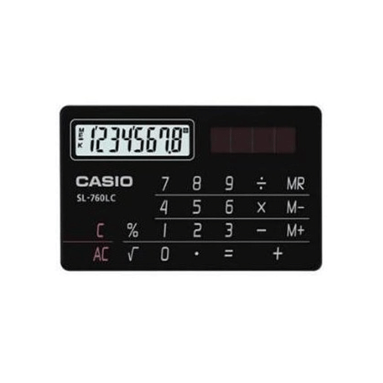 Casio SL-760LC-BK Hesap Makinesi 8 Haneli. ürün görseli