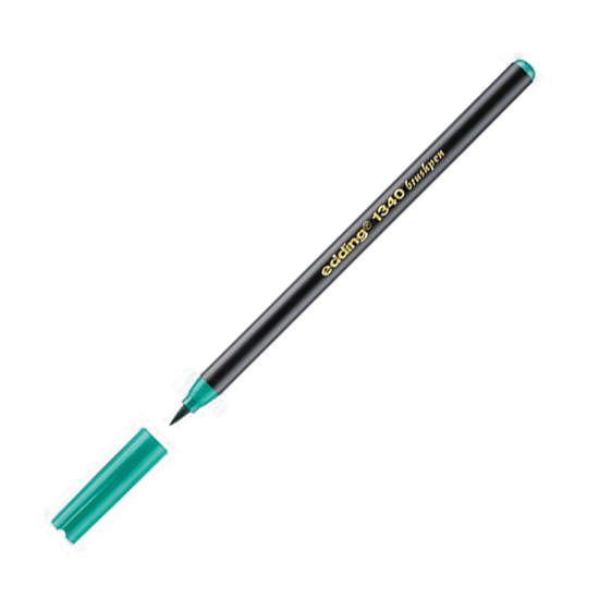 Edding 1340 Fırça Uçlu Kalem Yeşil. ürün görseli