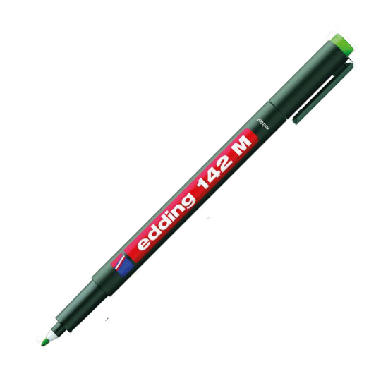 Edding 142M Asetat Kalemi Yeşil. ürün görseli