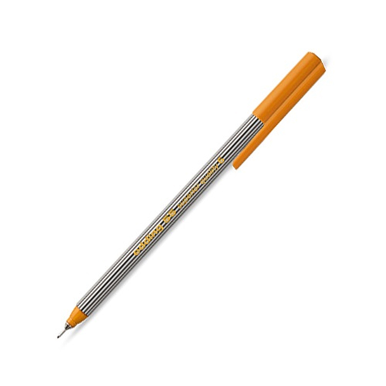 Edding 55 Fine Pen Keçeli Kalem Turuncu. ürün görseli