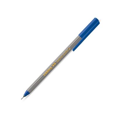 Resim Edding 55 Fine Pen Keçeli Kalem Mavi