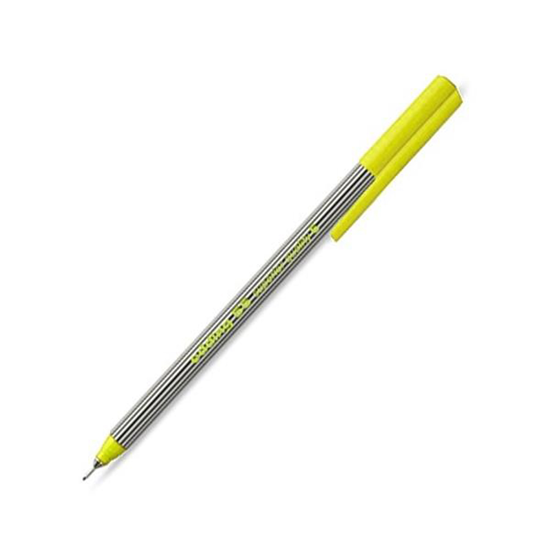 Edding 55 Fine Pen Keçeli Kalem Sarı. ürün görseli