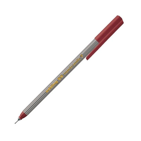 Edding 55 Fine Pen Keçeli Kalem Kahverengi. ürün görseli