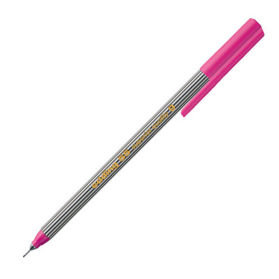 Edding 55 Fine Pen Keçeli Kalem Koyu Pembe. ürün görseli