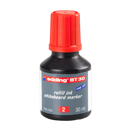 Edding BT30 Tahta Kalem Mürekkebi 30ml Kırmızı. ürün görseli