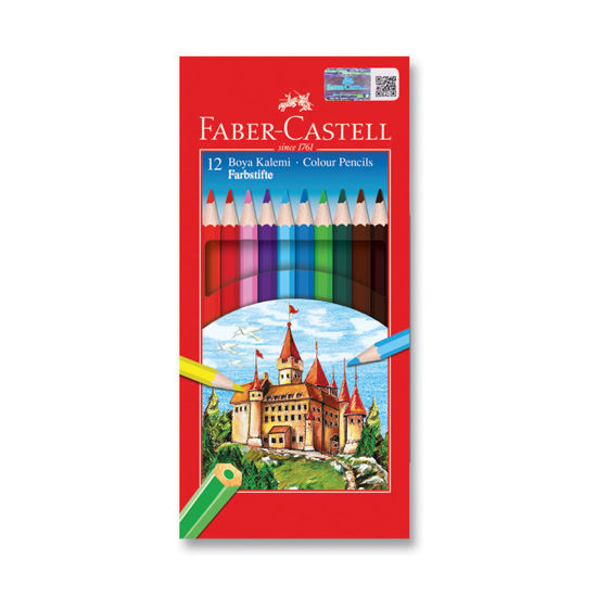 Faber Castell Kuruboya 12 Renk 116312. ürün görseli